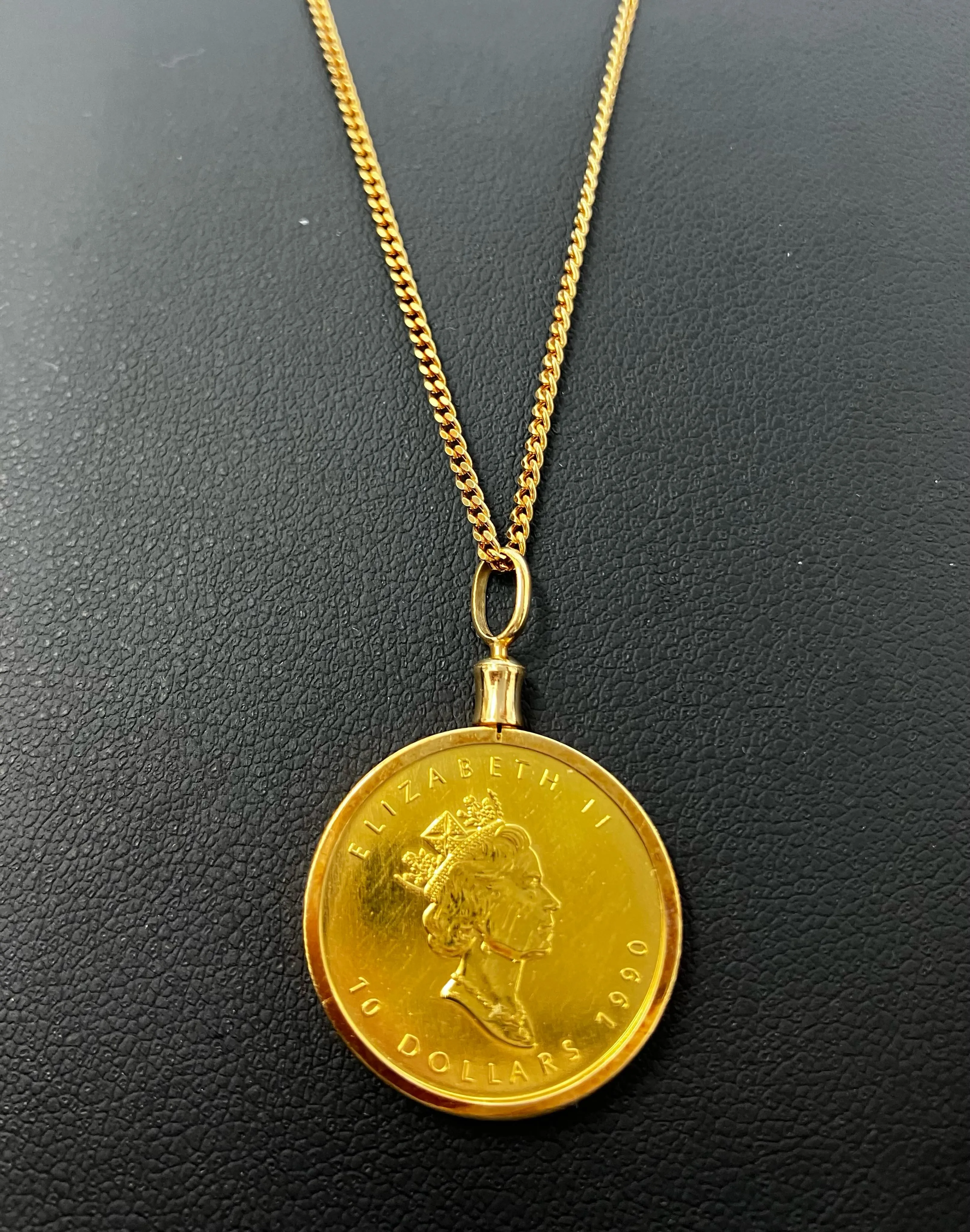 ✨1／4オンスコインネックレス✨